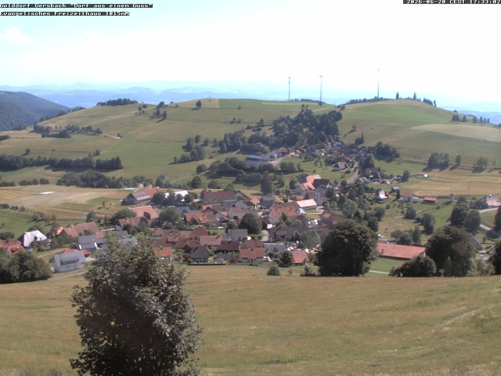Archived image Webcam Schopfheim - View to Gersbach
