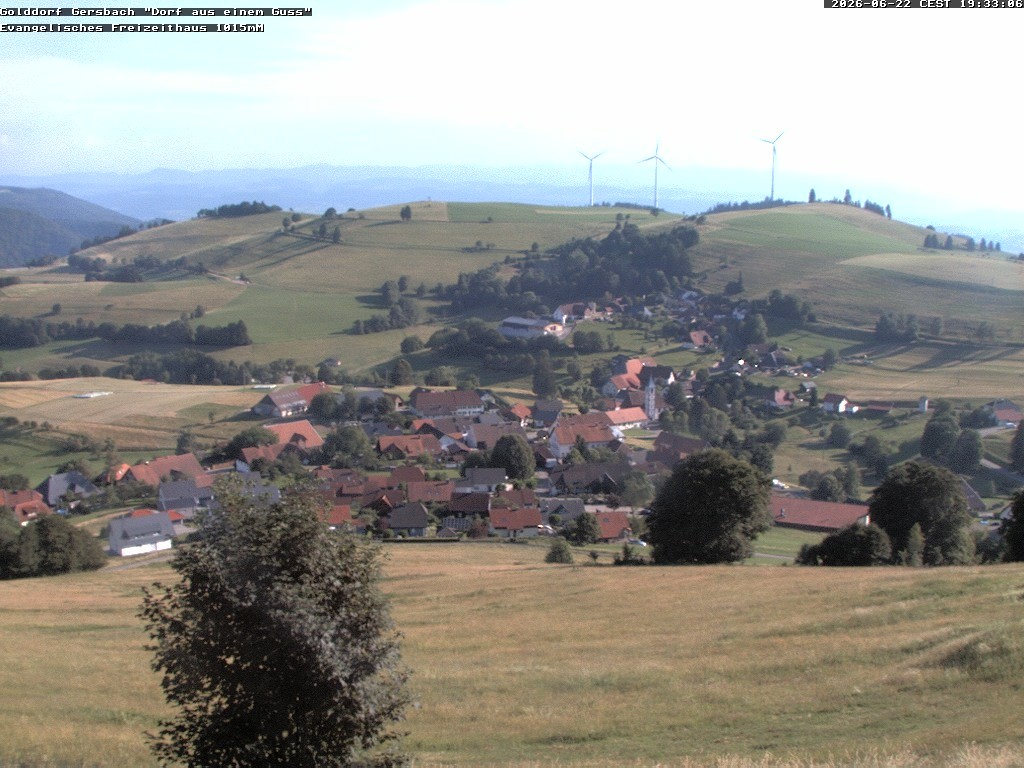 Archived image Webcam Schopfheim - View to Gersbach