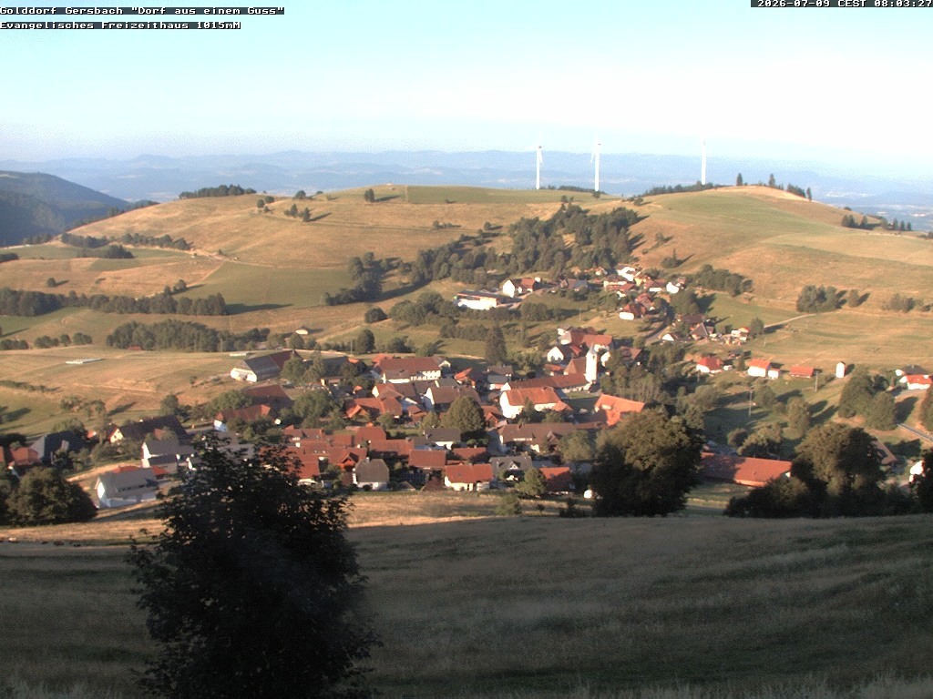 Archiv Foto Webcam Schopfheim - Blick über Gersbach