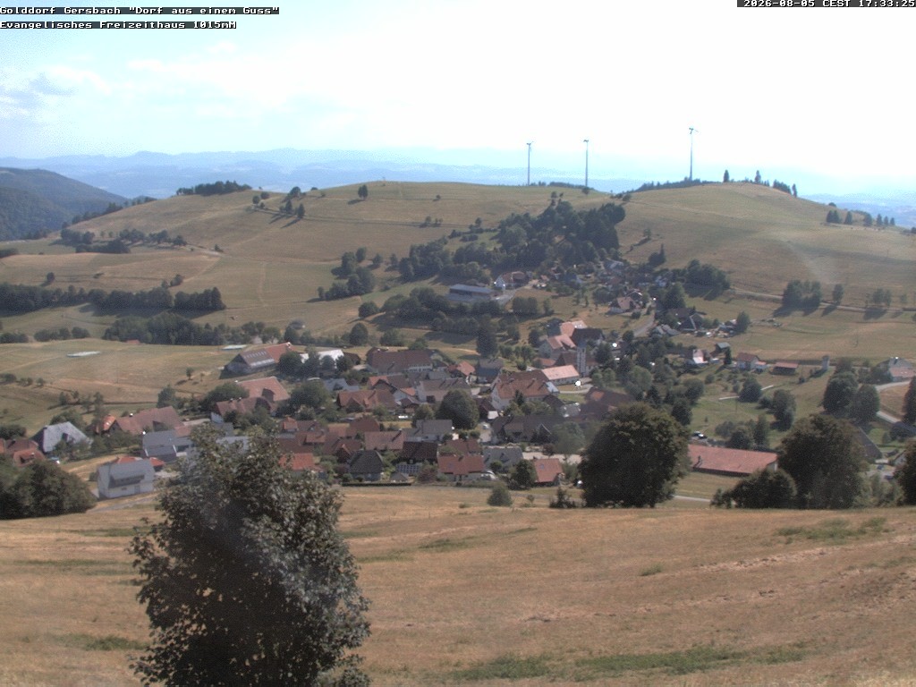Archiv Foto Webcam Schopfheim - Blick über Gersbach