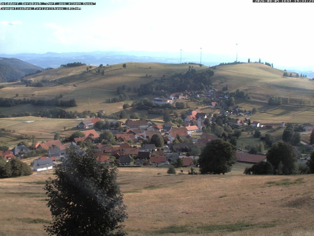 Archiv Foto Webcam Schopfheim - Blick über Gersbach