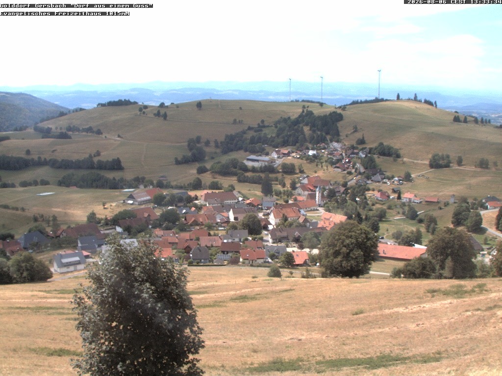 Archiv Foto Webcam Schopfheim - Blick über Gersbach