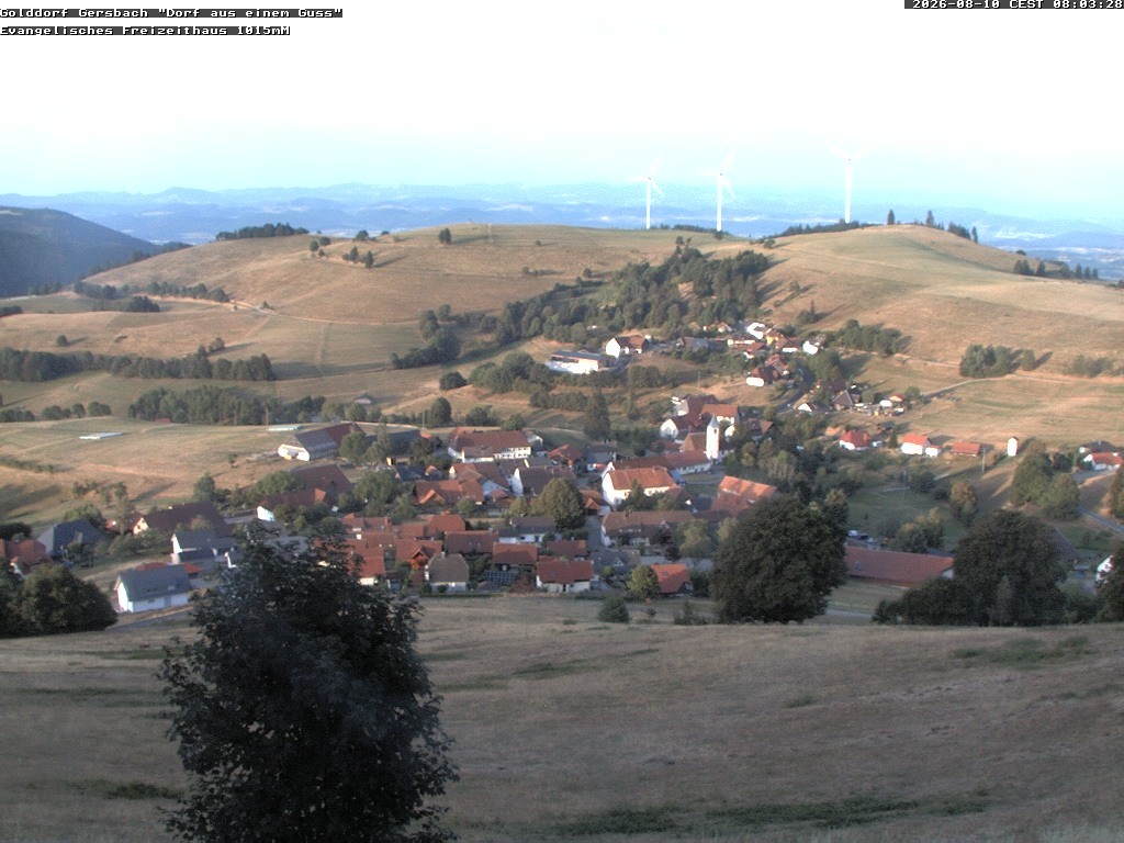 Archiv Foto Webcam Schopfheim - Blick über Gersbach