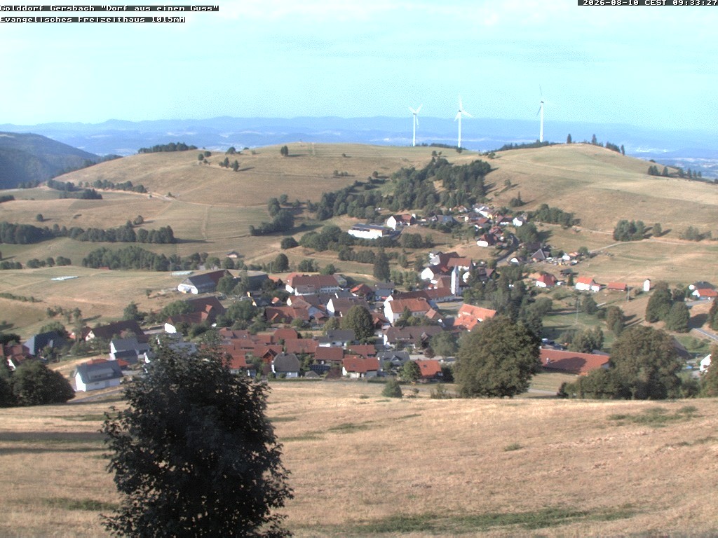 Archiv Foto Webcam Schopfheim - Blick über Gersbach