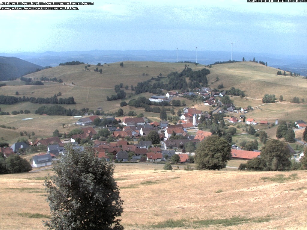 Archiv Foto Webcam Schopfheim - Blick über Gersbach