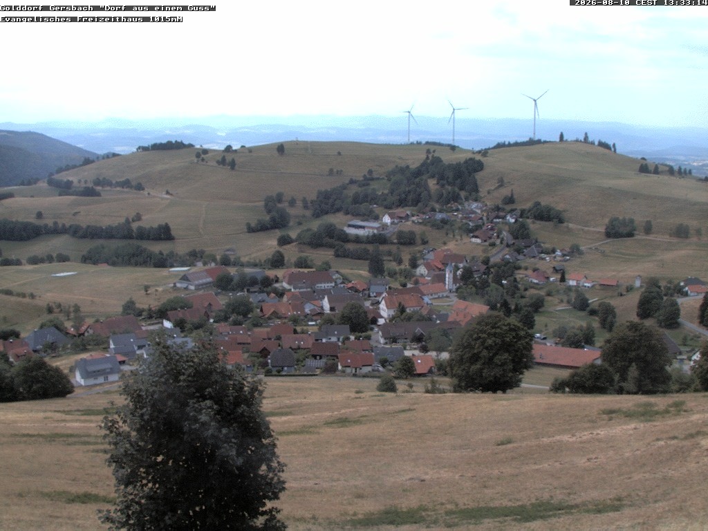 Archiv Foto Webcam Schopfheim - Blick über Gersbach