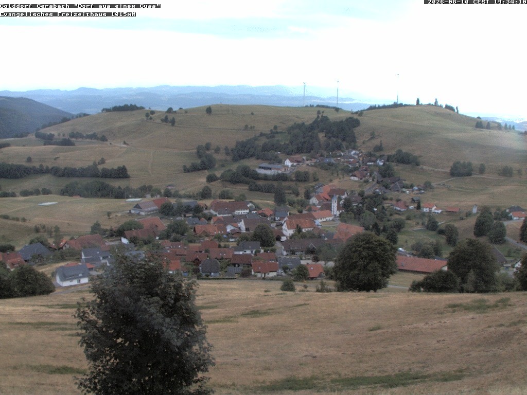 Archiv Foto Webcam Schopfheim - Blick über Gersbach