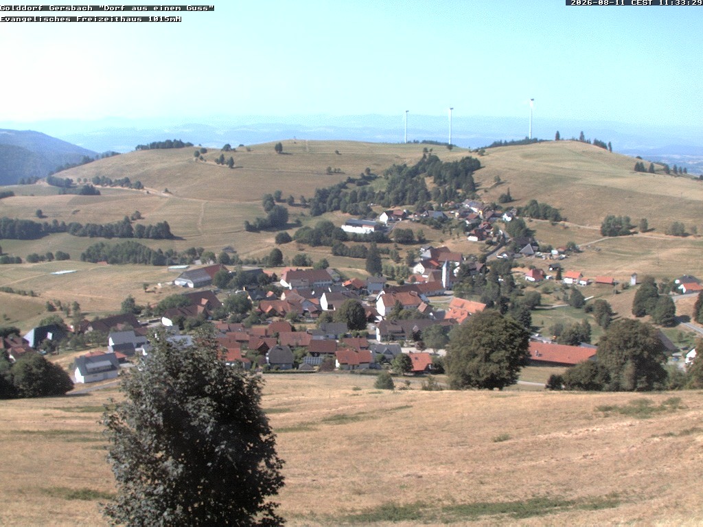 Archiv Foto Webcam Schopfheim - Blick über Gersbach