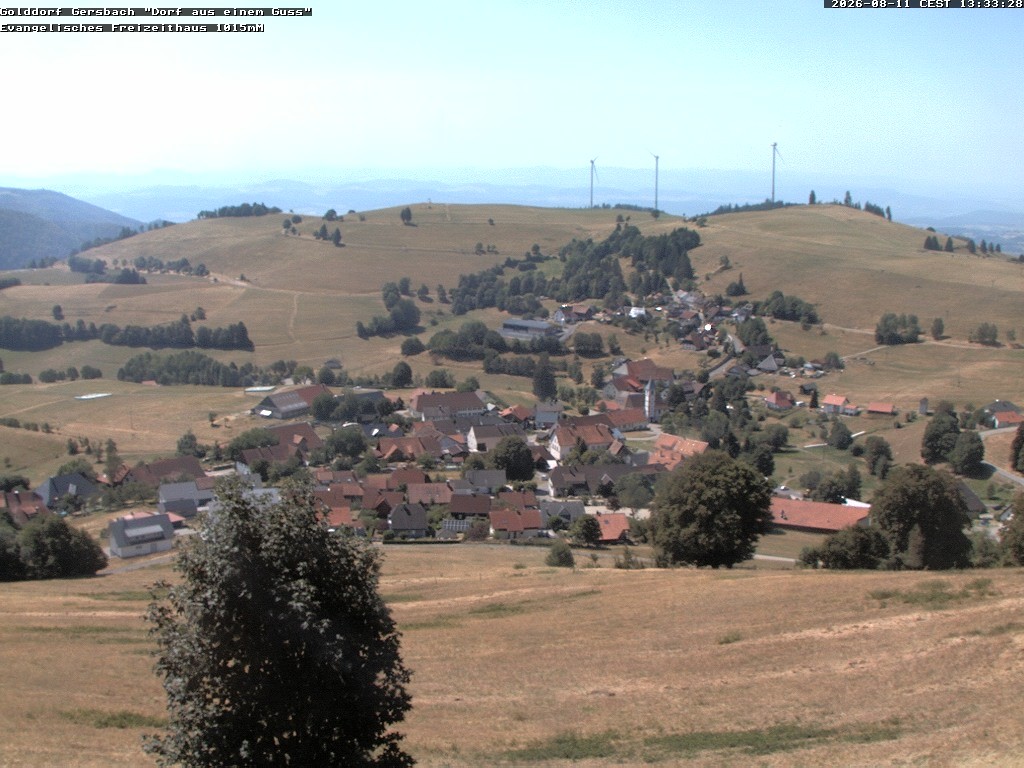 Archiv Foto Webcam Schopfheim - Blick über Gersbach