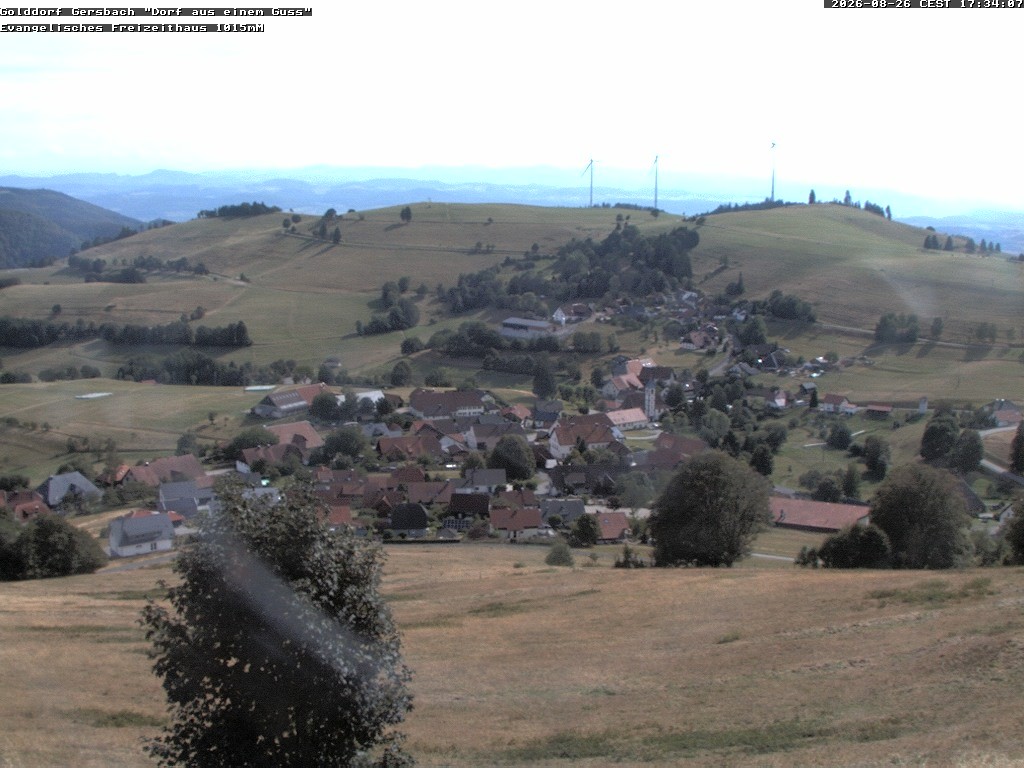Archiv Foto Webcam Schopfheim - Blick über Gersbach