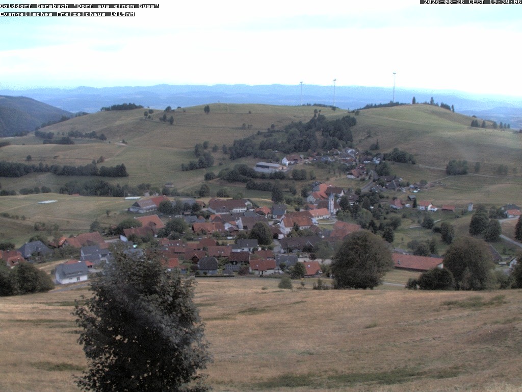 Archiv Foto Webcam Schopfheim - Blick über Gersbach
