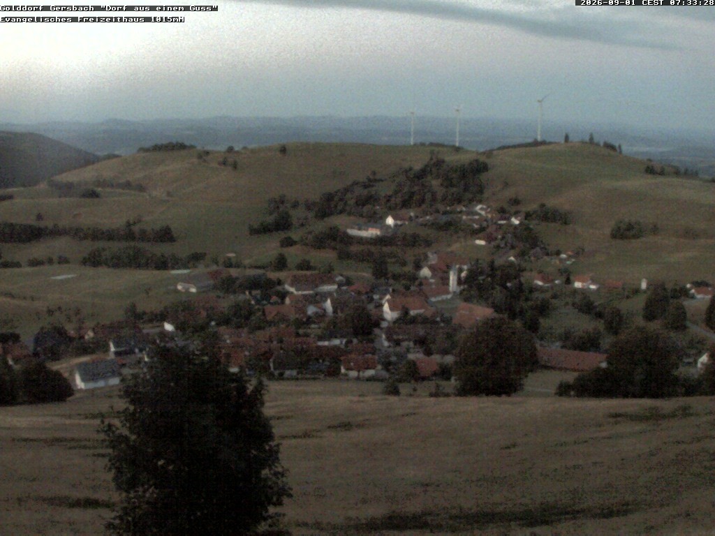 Archiv Foto Webcam Schopfheim - Blick über Gersbach