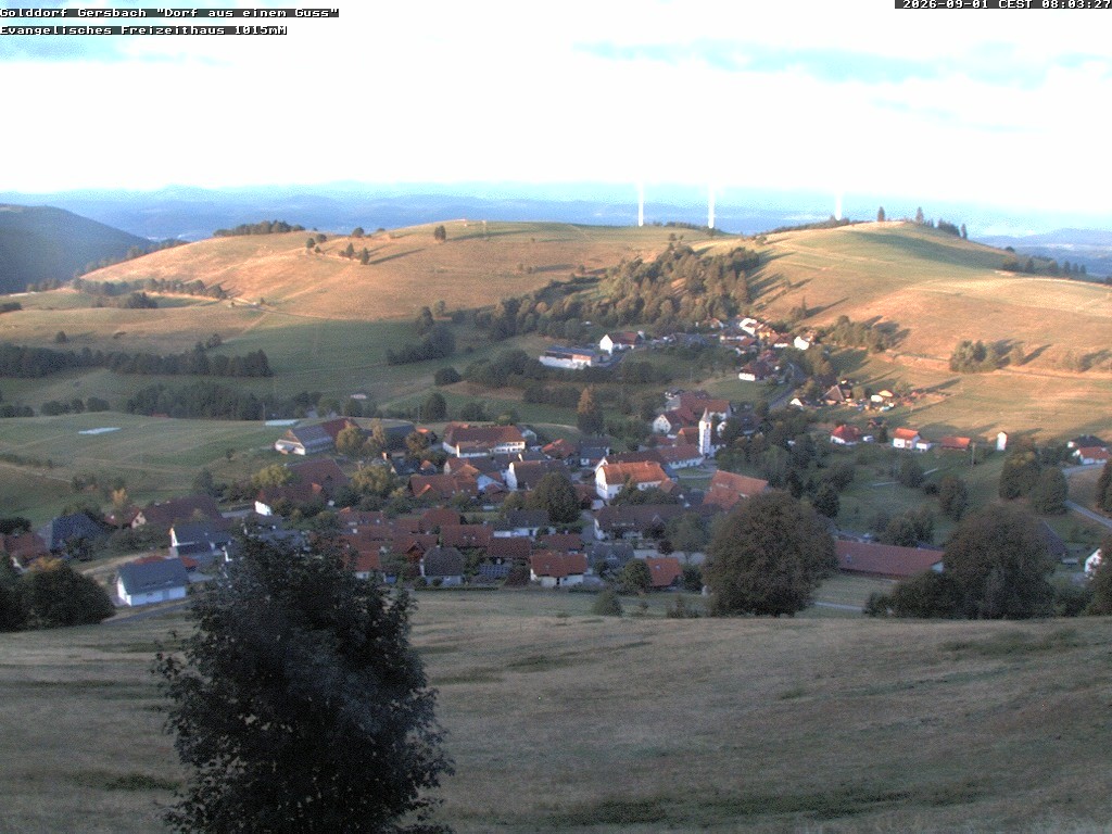 Archiv Foto Webcam Schopfheim - Blick über Gersbach