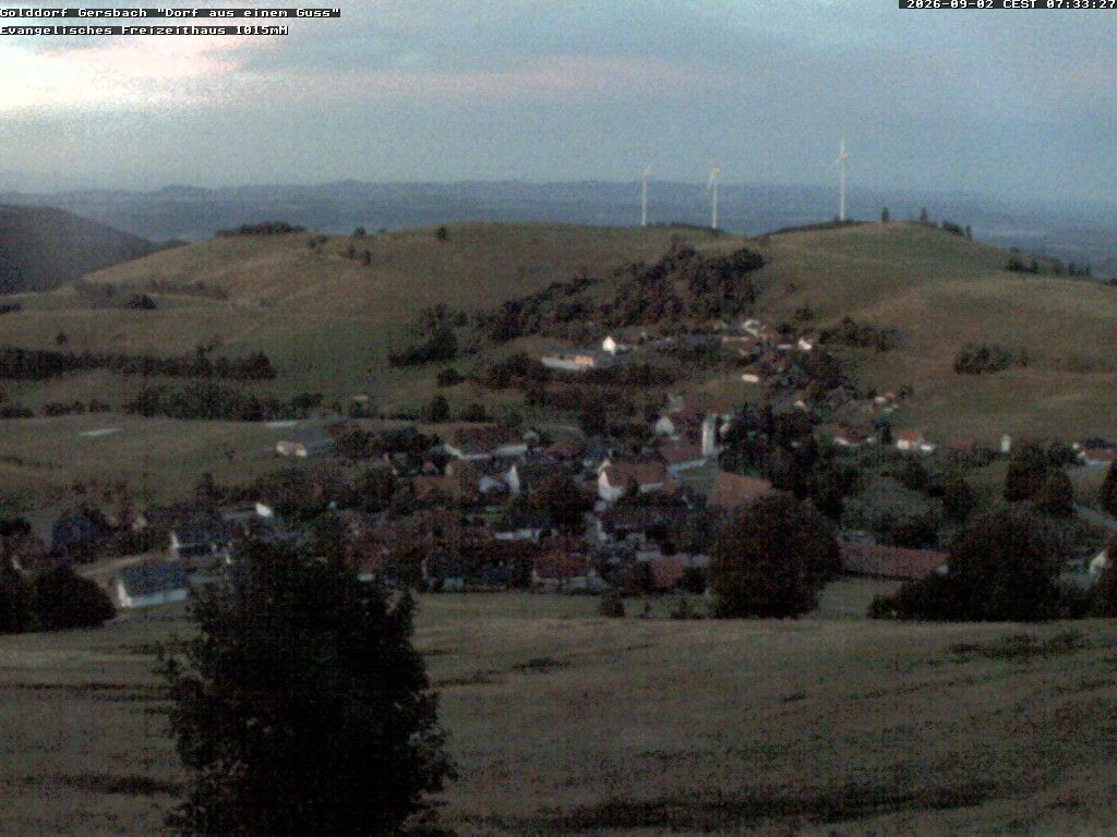 Archiv Foto Webcam Schopfheim - Blick über Gersbach
