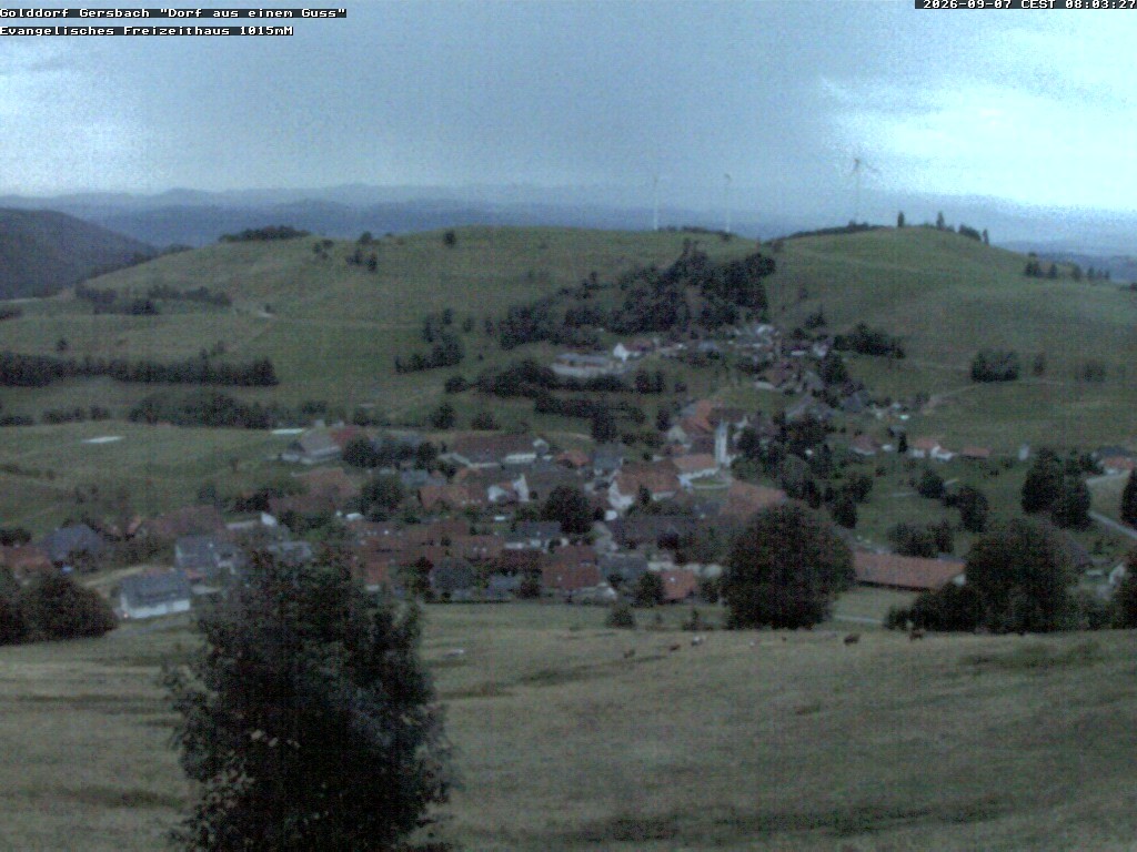 Archived image Webcam Schopfheim - View to Gersbach