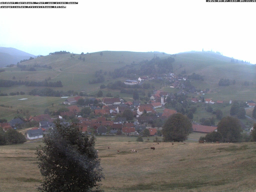 Archived image Webcam Schopfheim - View to Gersbach