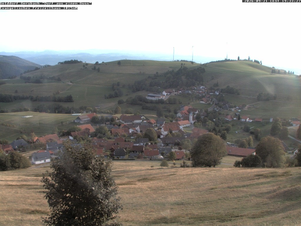 Archiv Foto Webcam Schopfheim - Blick über Gersbach