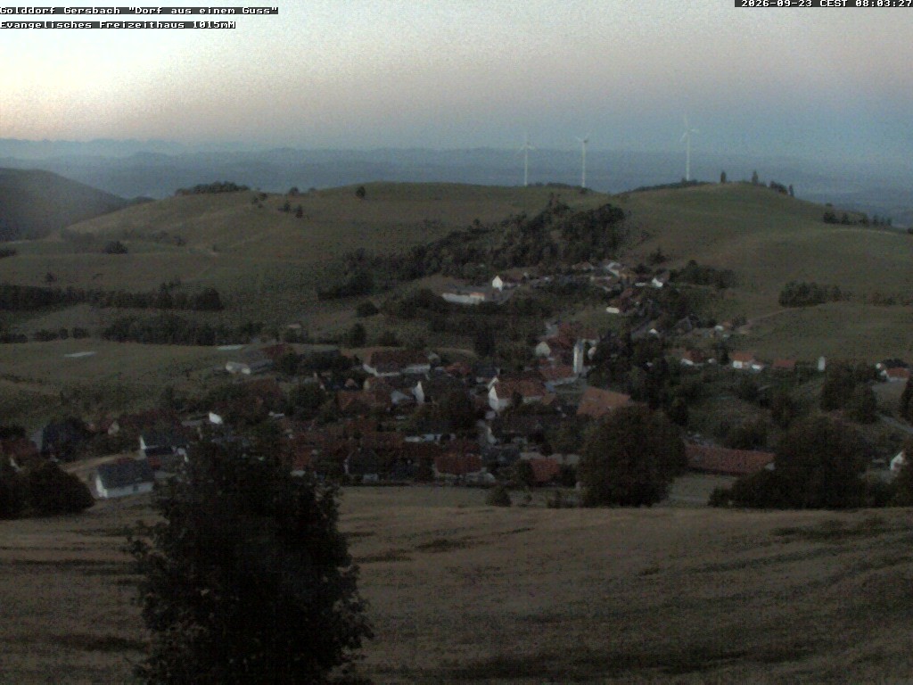 Archiv Foto Webcam Schopfheim - Blick über Gersbach
