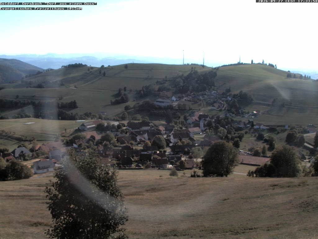 Archiv Foto Webcam Schopfheim - Blick über Gersbach