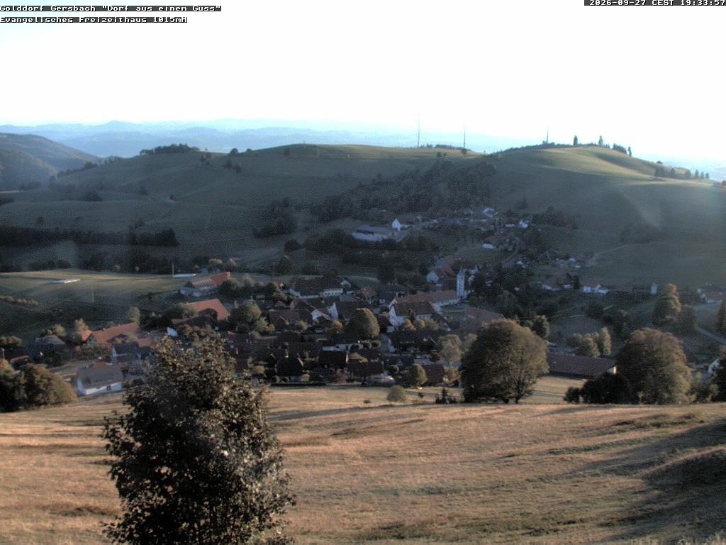 Archiv Foto Webcam Schopfheim - Blick über Gersbach
