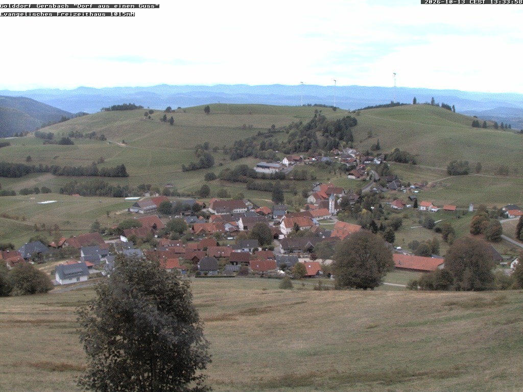 Archiv Foto Webcam Schopfheim - Blick über Gersbach