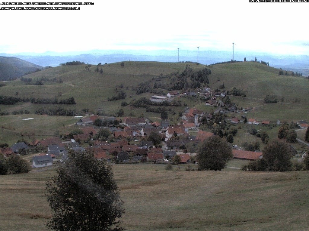 Archiv Foto Webcam Schopfheim - Blick über Gersbach