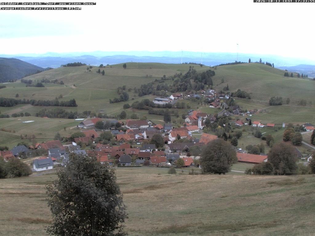 Archiv Foto Webcam Schopfheim - Blick über Gersbach