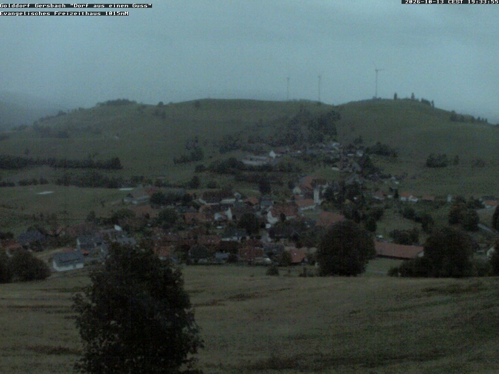 Archiv Foto Webcam Schopfheim - Blick über Gersbach