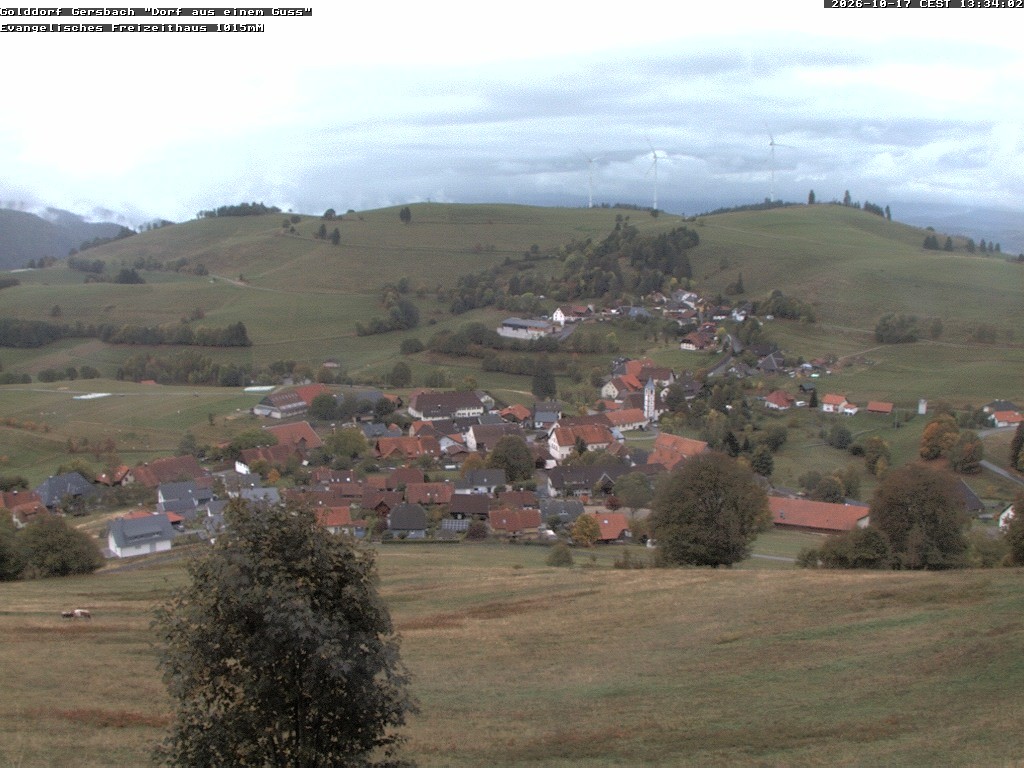Archiv Foto Webcam Schopfheim - Blick über Gersbach