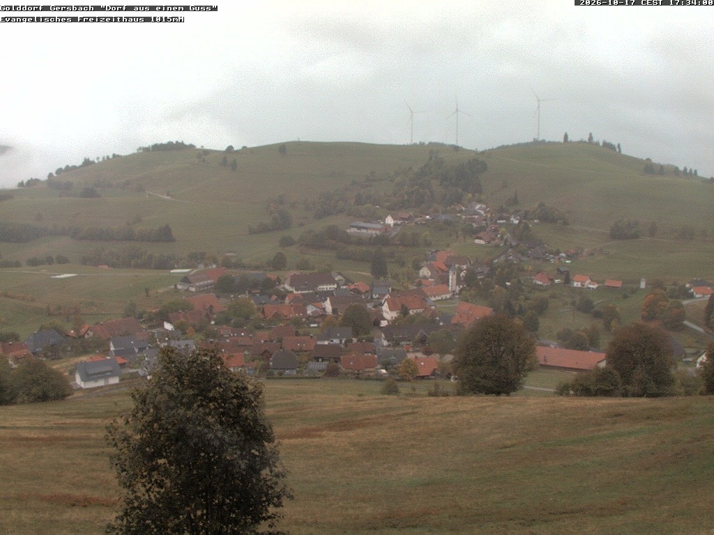 Archiv Foto Webcam Schopfheim - Blick über Gersbach