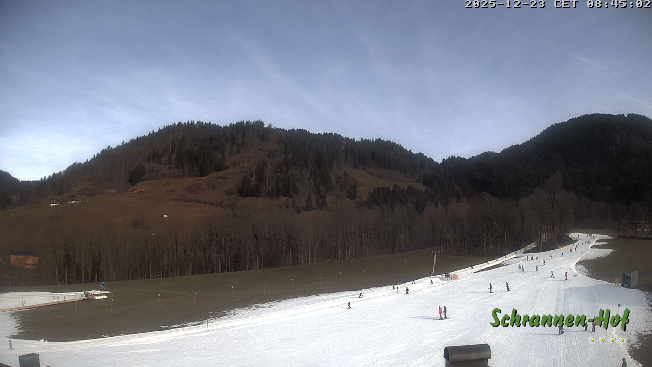 Archiv Foto Webcam Schoppernau: Schrannen-Hof