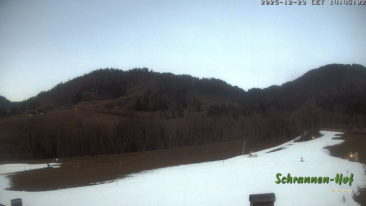 Archiv Foto Webcam Schoppernau: Schrannen-Hof