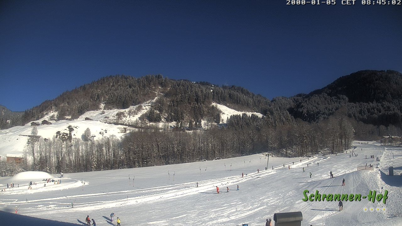 Archiv Foto Webcam Schoppernau: Schrannen-Hof