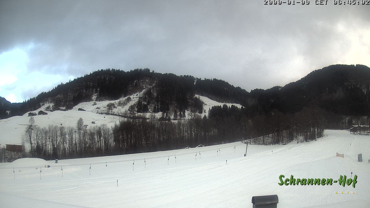 Archiv Foto Webcam Schoppernau: Schrannen-Hof