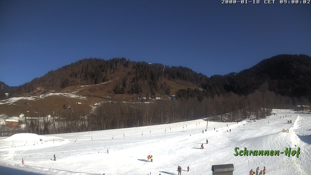 Archiv Foto Webcam Schoppernau: Schrannen-Hof