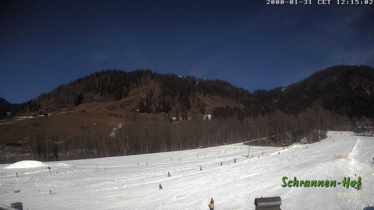 Archiv Foto Webcam Schoppernau: Schrannen-Hof