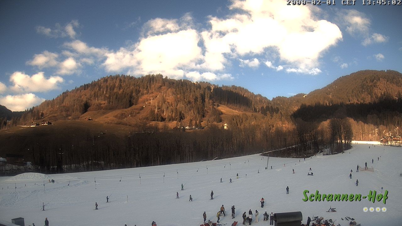 Archiv Foto Webcam Schoppernau: Schrannen-Hof