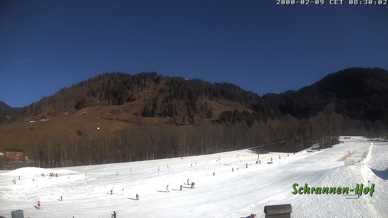 Archiv Foto Webcam Schoppernau: Schrannen-Hof