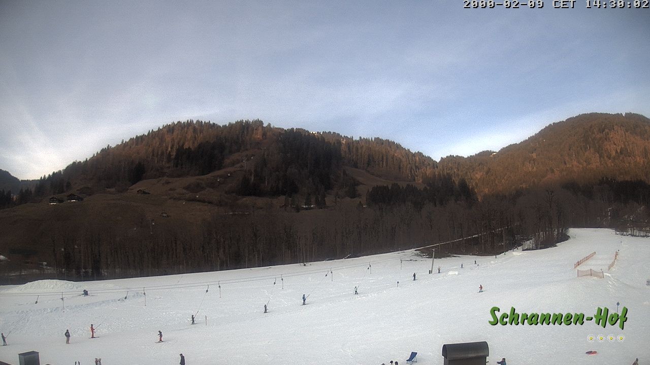 Archiv Foto Webcam Schoppernau: Schrannen-Hof