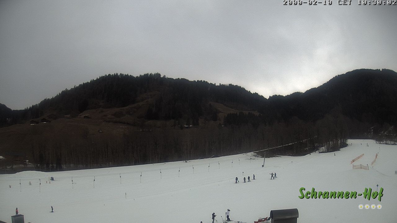 Archiv Foto Webcam Schoppernau: Schrannen-Hof