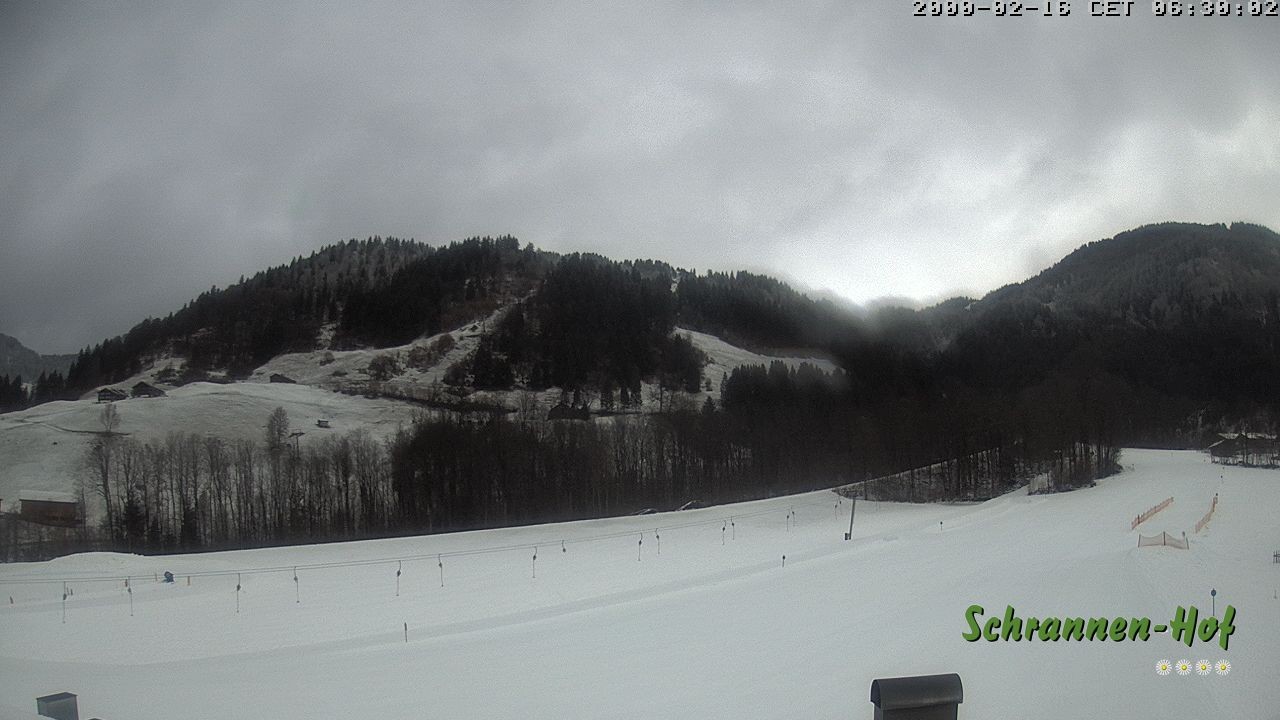 Archiv Foto Webcam Schoppernau: Schrannen-Hof