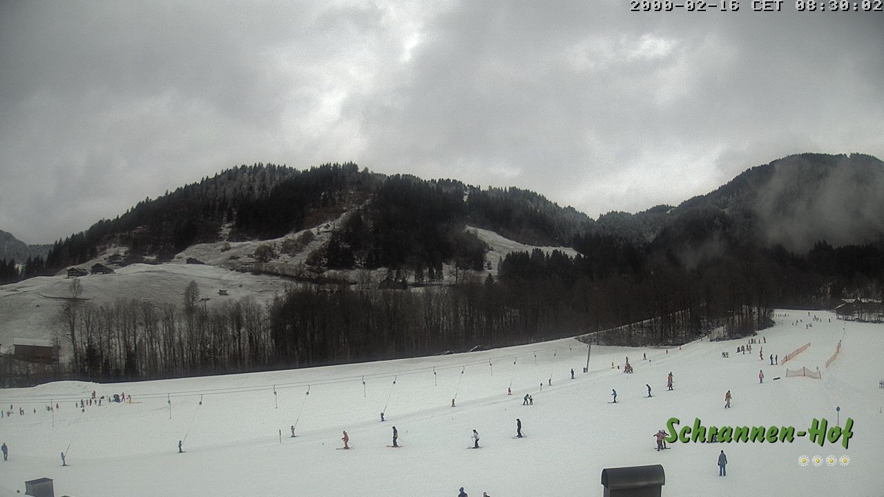 Archiv Foto Webcam Schoppernau: Schrannen-Hof