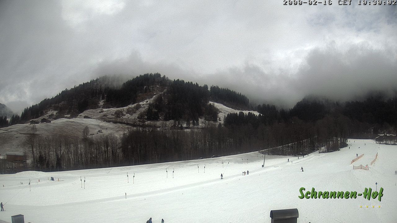 Archiv Foto Webcam Schoppernau: Schrannen-Hof