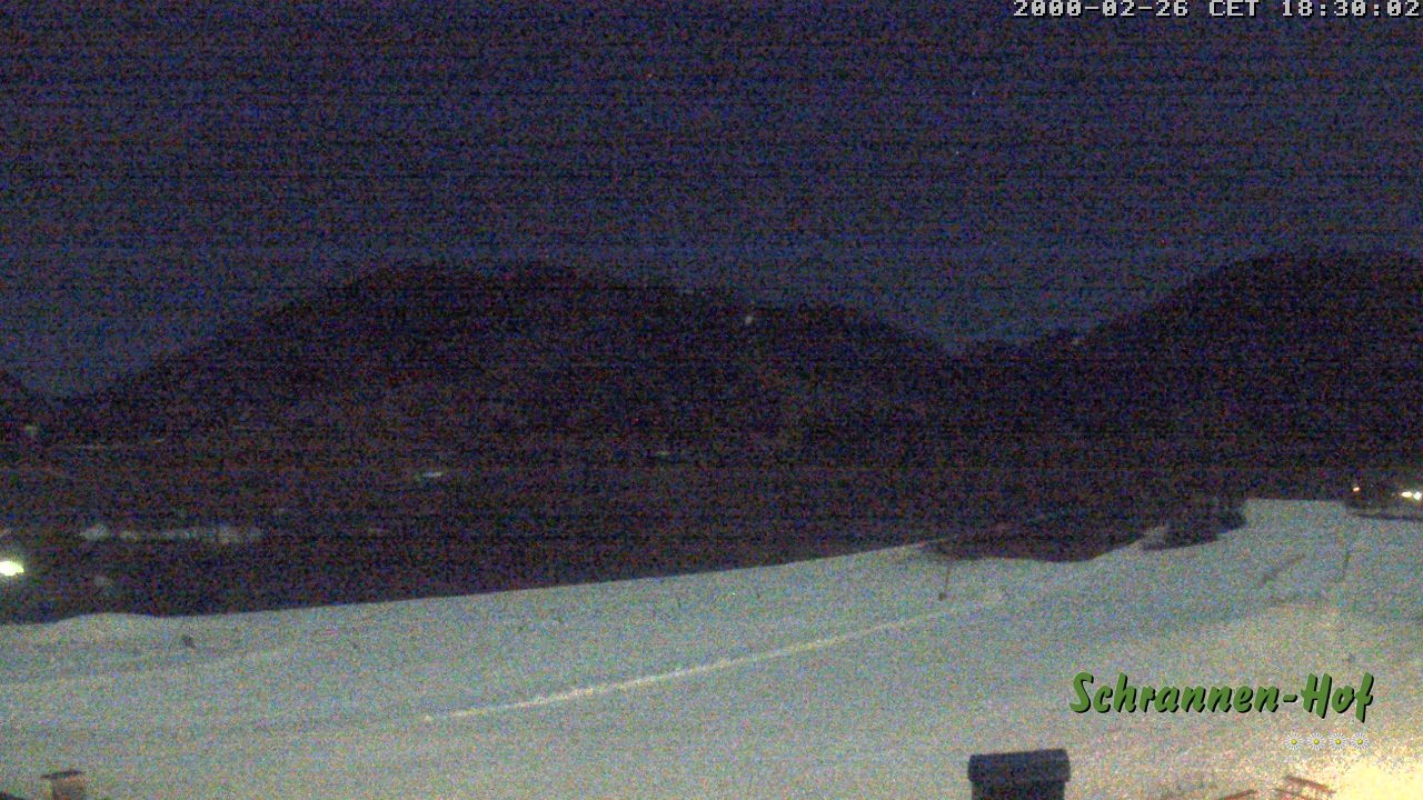 Archived image Webcam Mt. Diedamskopf - Schrannen-Hof