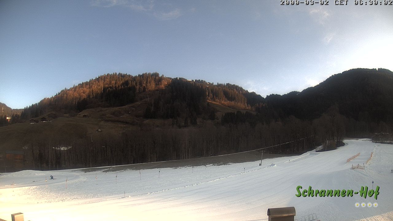 Archiv Foto Webcam Schoppernau: Schrannen-Hof