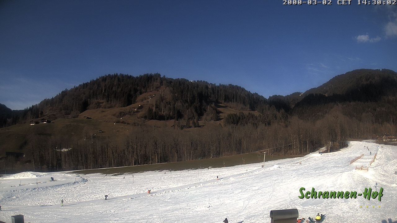 Archiv Foto Webcam Schoppernau: Schrannen-Hof