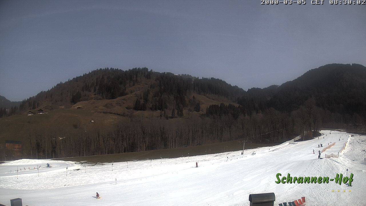 Archiv Foto Webcam Schoppernau: Schrannen-Hof