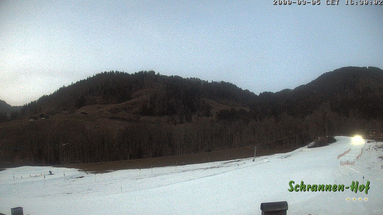 Archiv Foto Webcam Schoppernau: Schrannen-Hof