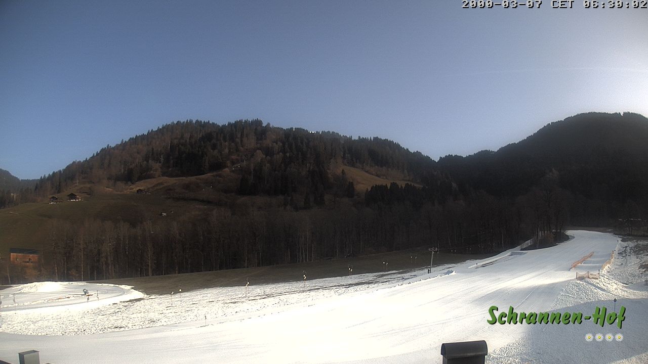 Archiv Foto Webcam Schoppernau: Schrannen-Hof