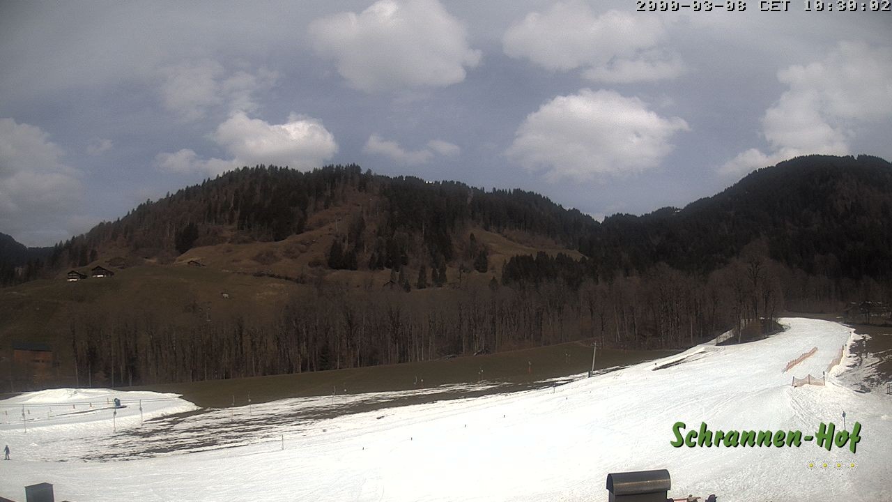 Archiv Foto Webcam Schoppernau: Schrannen-Hof